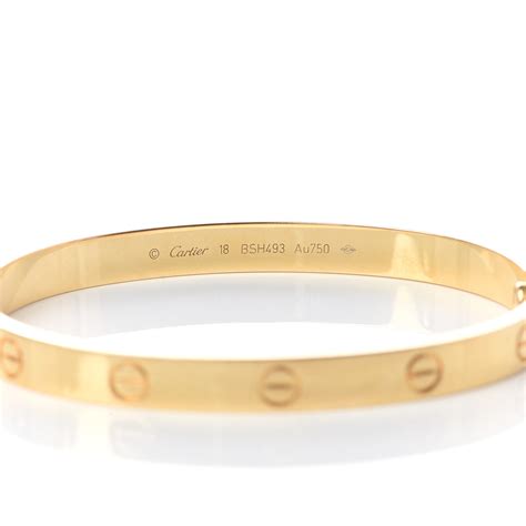 cartier bracelet 18k gold|cartier bracelet women 18k new.